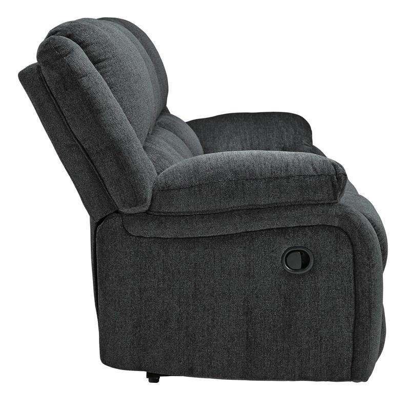 Bowery Hill Contemporary Power Reclining Sofa in Slate