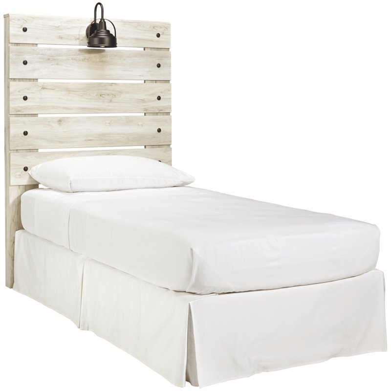 Bowery Hill Twin Panel Headboard in Whitewash