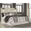 Bowery Hill King Panel Headboard in White Wash