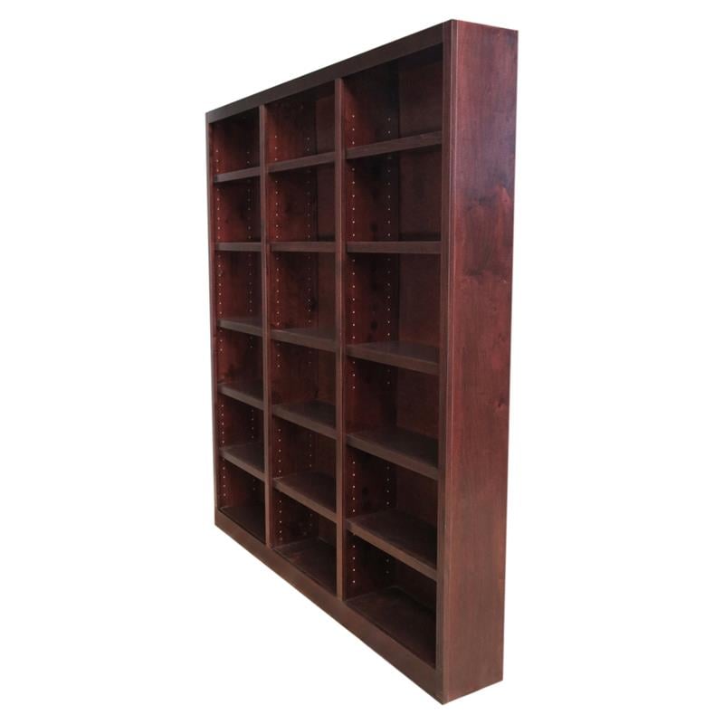Bowery Hill Wood Cherry Bookcase Rectangular 84