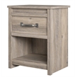 Bowery Hill One Drawer Nightstand in Gray Oak