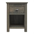 Bowery Hill One Drawer Nightstand in Weathered Oak
