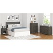 Bowery Hill One Drawer Nightstand in Weathered Oak