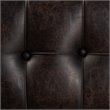 Bowery Hill Rustic Dark Brown Finished Wood Storage Ottoman
