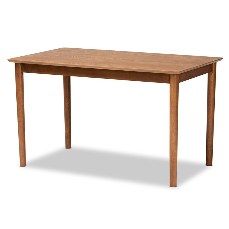 Bowery Hill Dark Grey and Walnut Brown Finished Wood 5-Piece Dining Set