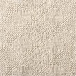 Bowery Hill Modern Ivory Handwoven Wool Area Rug