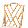Bowery Hill Rattan Natural Chair Rectangular Fully Assembled 40.2