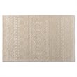Bowery Hill Modern Ivory Hand-Tufted Wool Area Rug