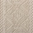 Bowery Hill Modern Ivory Hand-Tufted Wool Area Rug