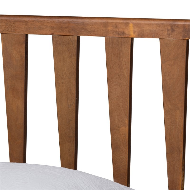 Bowery Hill Ash Walnut Finished Wood Full Size Bed