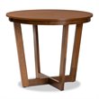 Bowery Hill Transitional Walnut Brown Finished Wood 5-Piece Dining Set
