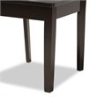 Bowery Hill Transitional Dark Brown Finished Wood 7-Piece Dining Set