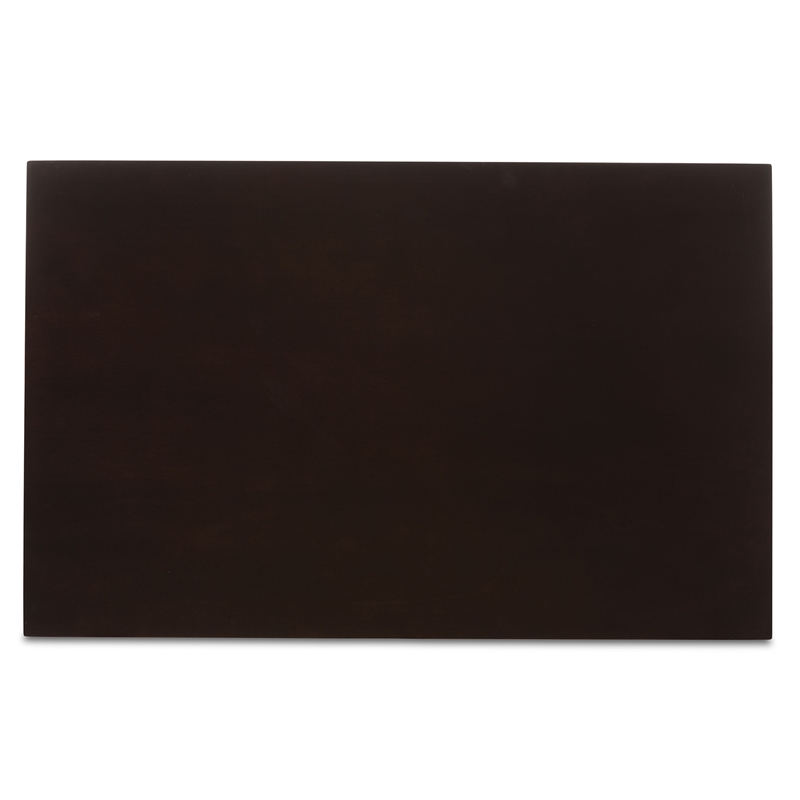 Bowery Hill Transitional Dark Brown Finished Wood 5-Piece Dining Set