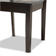 Bowery Hill Transitional Dark Brown Finished Wood 5-Piece Dining Set