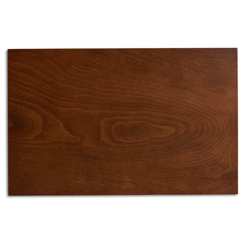 Bowery Hill Transitional Walnut Brown Finished Wood 5-Piece Dining Set