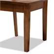 Bowery Hill Walnut Brown Finished Wood 7-Piece Dining Set