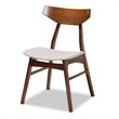 Bowery Hill Grey Finished Wood 5-Piece Dining Set with Table