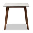 Bowery Hill Contemporary Brown Finished Wood Dining Table