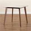 Bowery Hill Contemporary Brown Finished Wood Dining Table