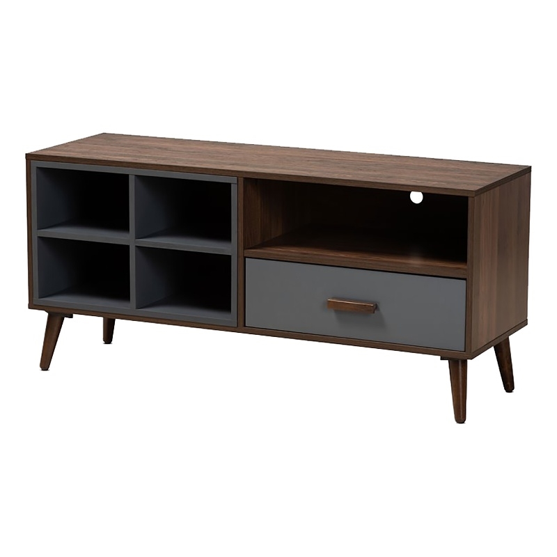 Bowery Hill Modern Wood TV Stand for TVs up to 47