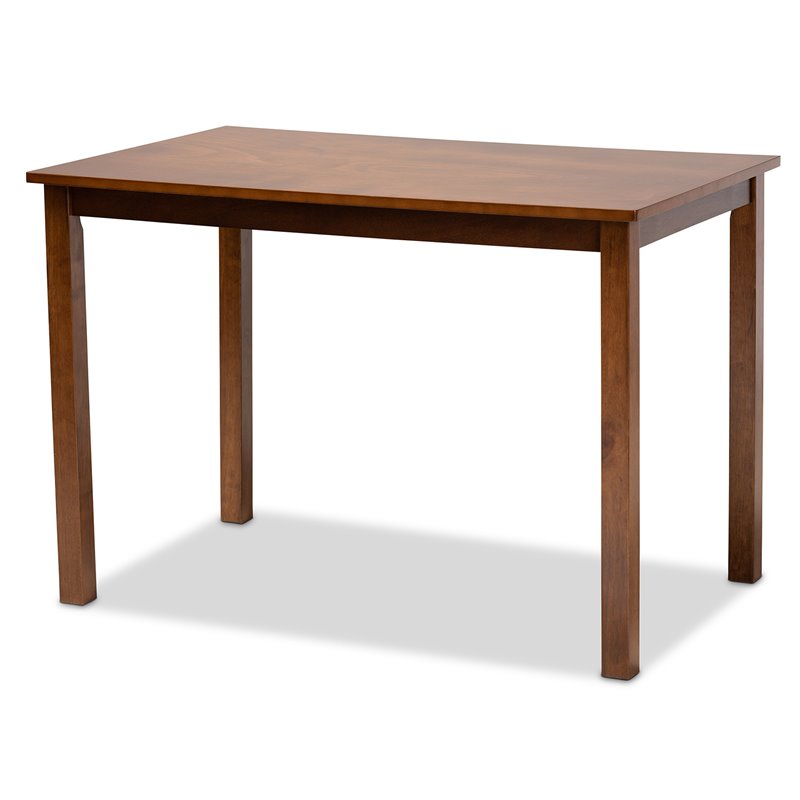 Bowery Hill Grey and Walnut Brown Finished Wood 5-Piece Dining Set