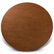 Bowery Hill Transitional Walnut Brown Finished Wood 7-Piece Dining Set
