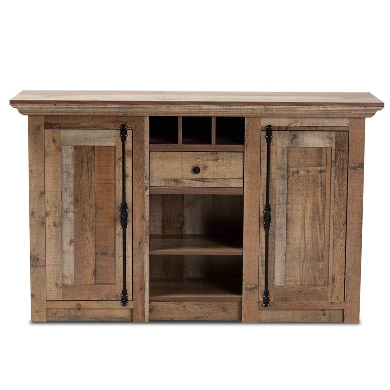 Bowery Hill Finished Wood 2-Door Dining Room Sideboard Buffet