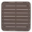 Bowery Hill Modern Light Grey Upholstered 5-Piece Woven Rattan Patio Set