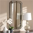 Bowery Hill Decorative Wall Mirror in Silver