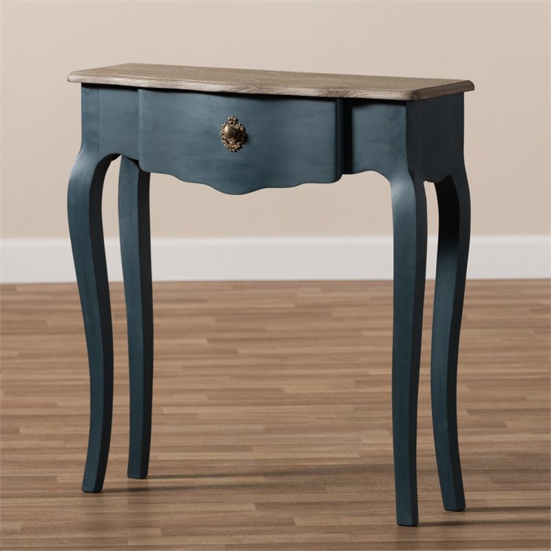 Bowery Hill Console Table in Provincial Blue Spruce