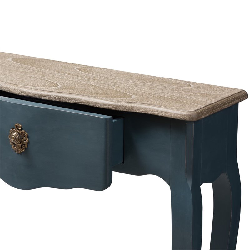 Bowery Hill Console Table in Provincial Blue Spruce