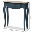 Bowery Hill Console Table in Provincial Blue Spruce