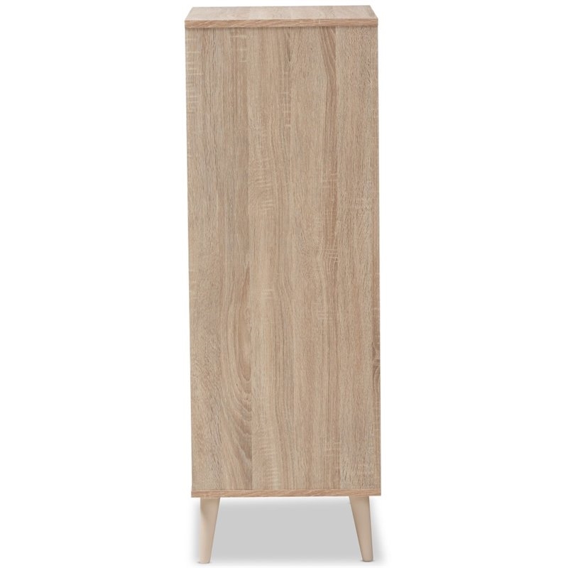 Bowery Hill Engineered Wood Light Oak Brown Chest Rectangular 45.4