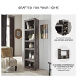 Bowery Hill Engineered Wood Pier in Gray
