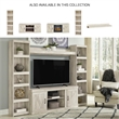Bowery Hill Engineered Wood Pier in White