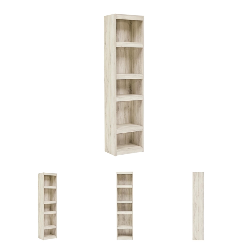 Bowery Hill Engineered Wood Pier in White