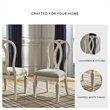 Bowery Hill Dining Side Chair in Chipped White