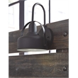 Bowery Hill King Slat Panel Headboard with Sconces