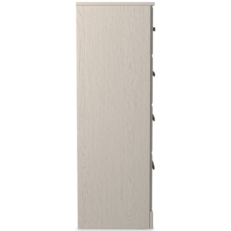 Bowery Hill Four Drawer Engineered Wood Chest in White