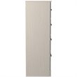 Bowery Hill Four Drawer Engineered Wood Chest in White