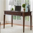Bowery Hill Solid Wood Computer Desk in Heartwood Cherry