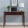 Bowery Hill Solid Wood Computer Desk in Heartwood Cherry