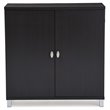Bowery Hill Multipurpose Entryway Storage Cabinet in Brown