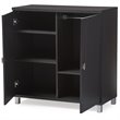 Bowery Hill Multipurpose Entryway Storage Cabinet in Brown