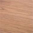 Bowery Hill Mid-Century Wood Solid End Table in Dark Walnut Brown