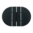Bowery Hill Contemporary Oval Dining Table with 12