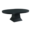 Bowery Hill Contemporary Oval Dining Table with 12