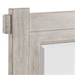 Bowery Hill Rubber Wood 6 Piece Queen Platform Storage Bedroom Set White Washed