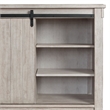 Bowery Hill Rubber Wood 6 Piece Queen Platform Storage Bedroom Set White Washed