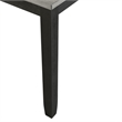 Bowery Hill Contemporary Gray 5PC Dining Set with Table & Four Chairs